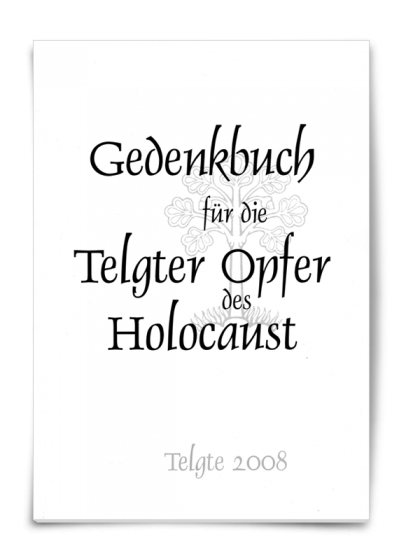 Gedenkbuch für die Telgter Opfer des Holocaust