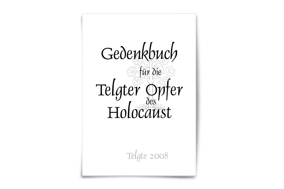 Gedenkbuch für die Telgter Opfer des Holocaust