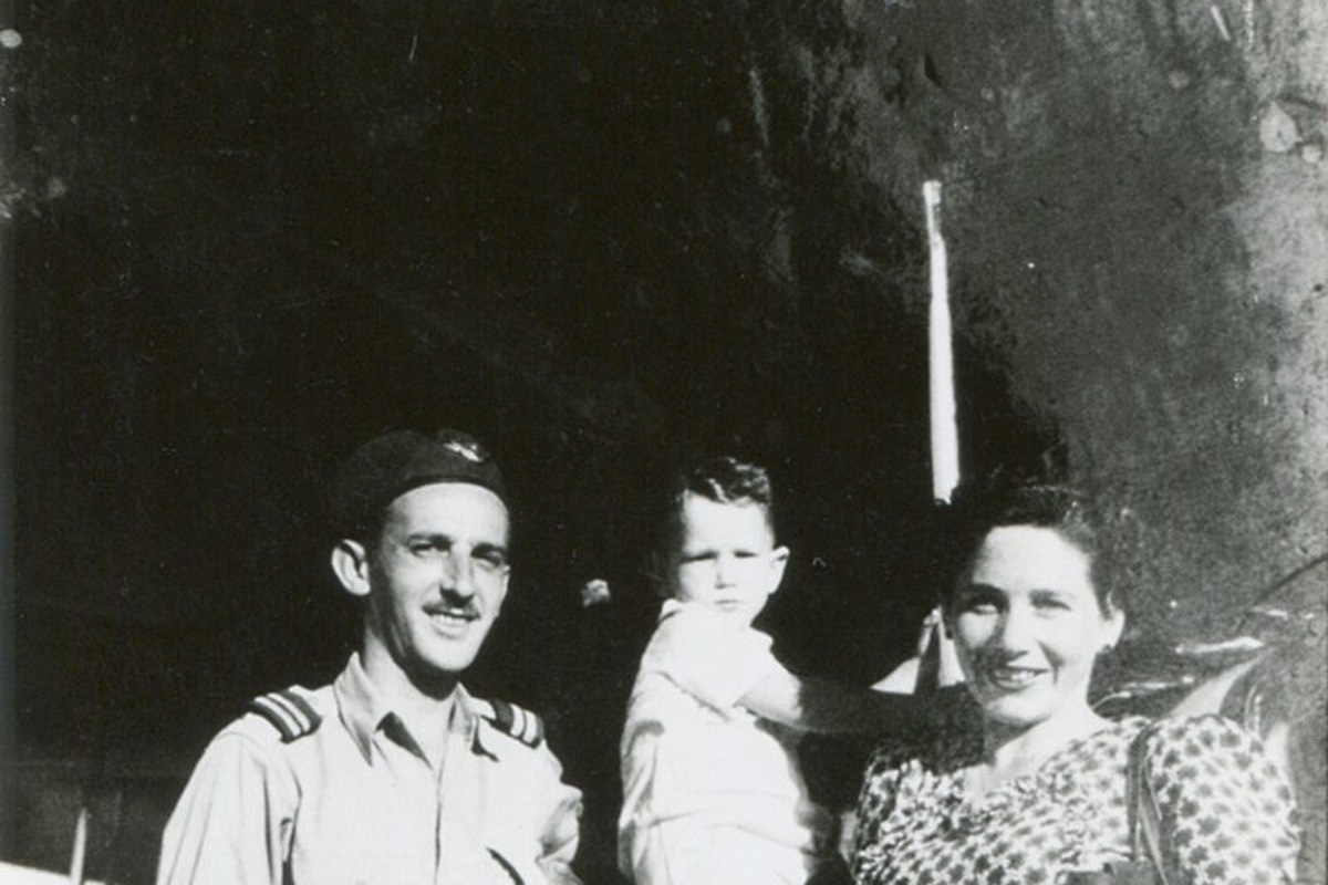Hans und Fritzi Mildenberg in Israel mit Sohn Rafi